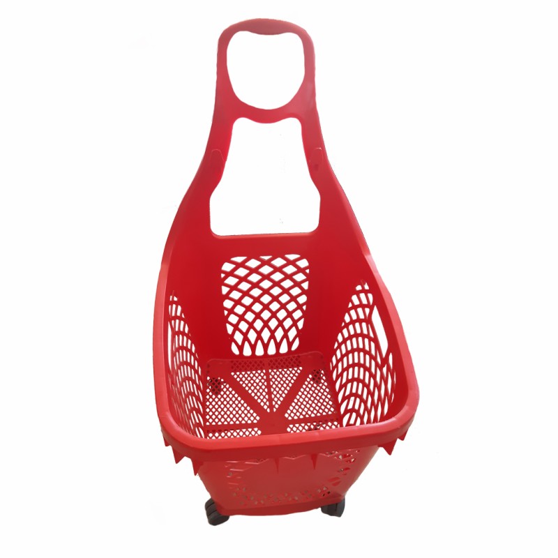 Πλαστικό Τροχήλατο Καλάθι 66 Λίτρων